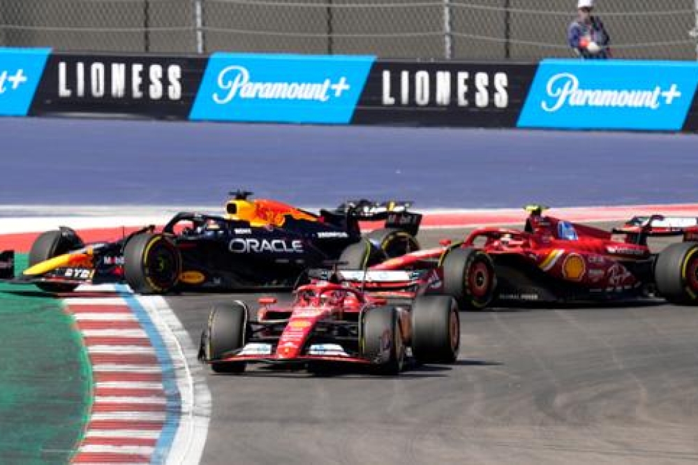 Formule 1 : victoire de Leclerc et doublé Ferrari aux Etats-Unis ; Verstappen assure le podium