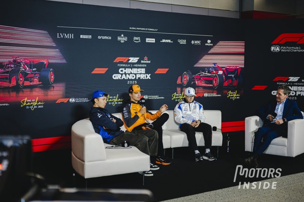 La conférence de presse du jeudi du Grand Prix de Chine
