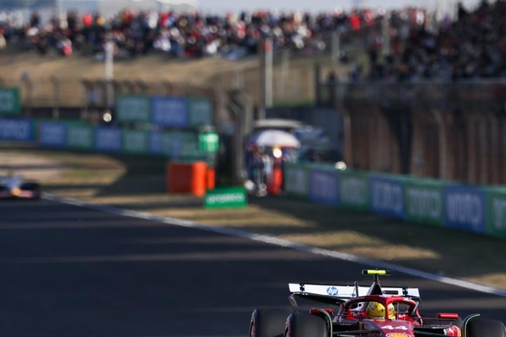 Lewis Hamilton remporte sa première victoire avec Ferrari sur la course sprint du GP de Chine