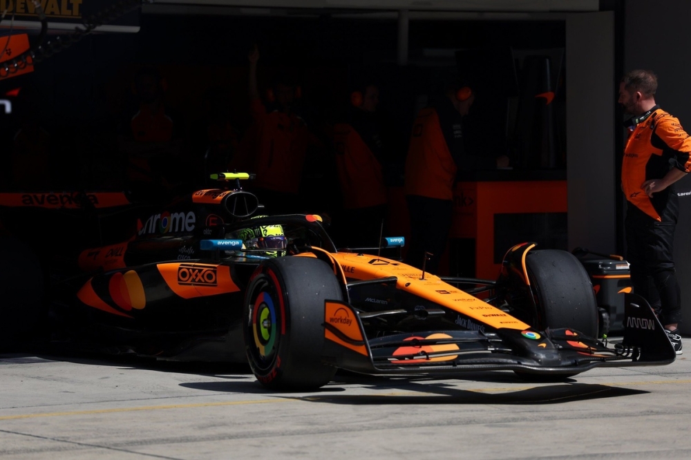Des pneus difficiles en sprint pour Norris : 