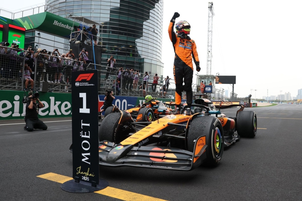 Piastri, vainqueur solide : 