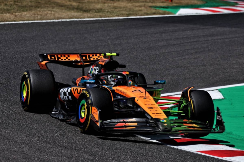 Lando Norris frappe fort d’entrée : meilleur temps des EL1 à Suzuka