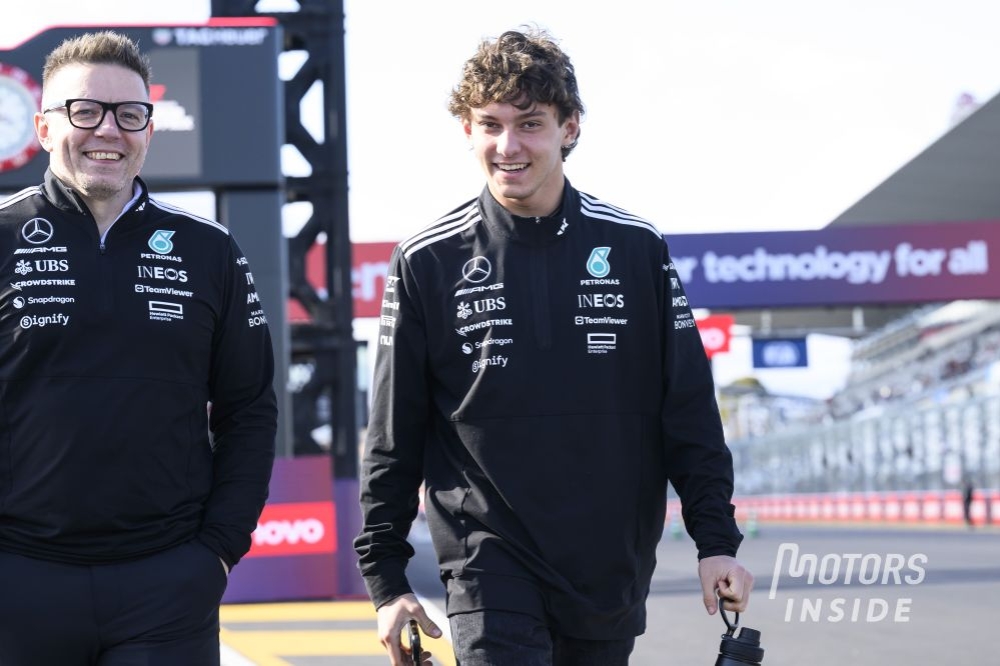 Andrew Shovlin  : content de l'évolution de la Mercedes