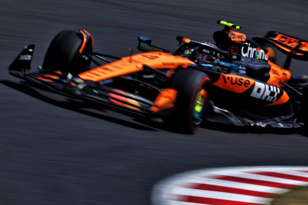 Lando Norris frôle la pole face à Max Verstappen : 
