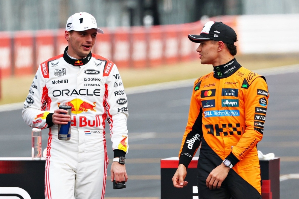 Norris battu par Verstappen : 