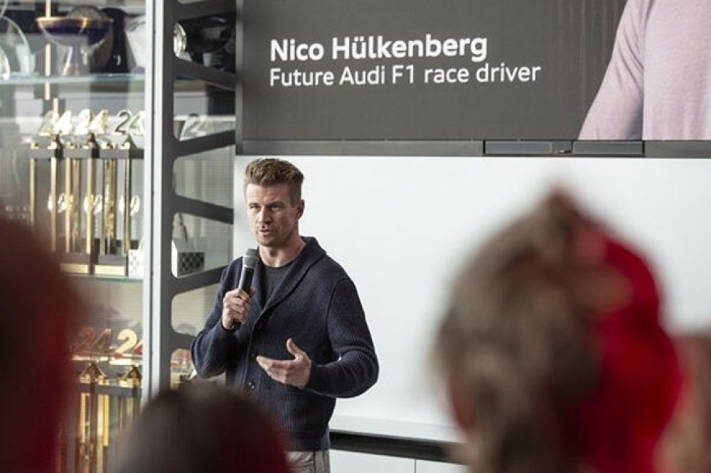 Nico Hülkenberg accueilli comme le Messie chez Audi