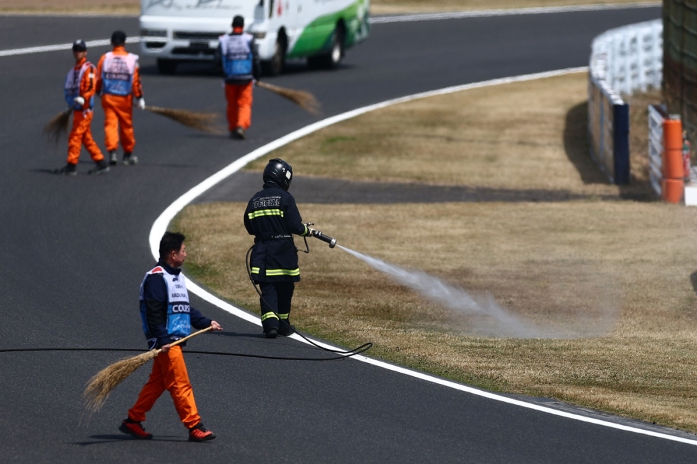La pluie comme meilleure arme pour éviter les incendies pendant la course ?