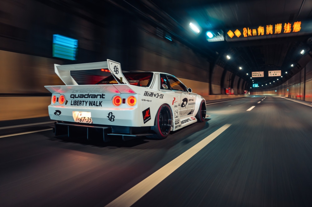 Quand Lando Norris joue avec une Nissan R32 modifiée