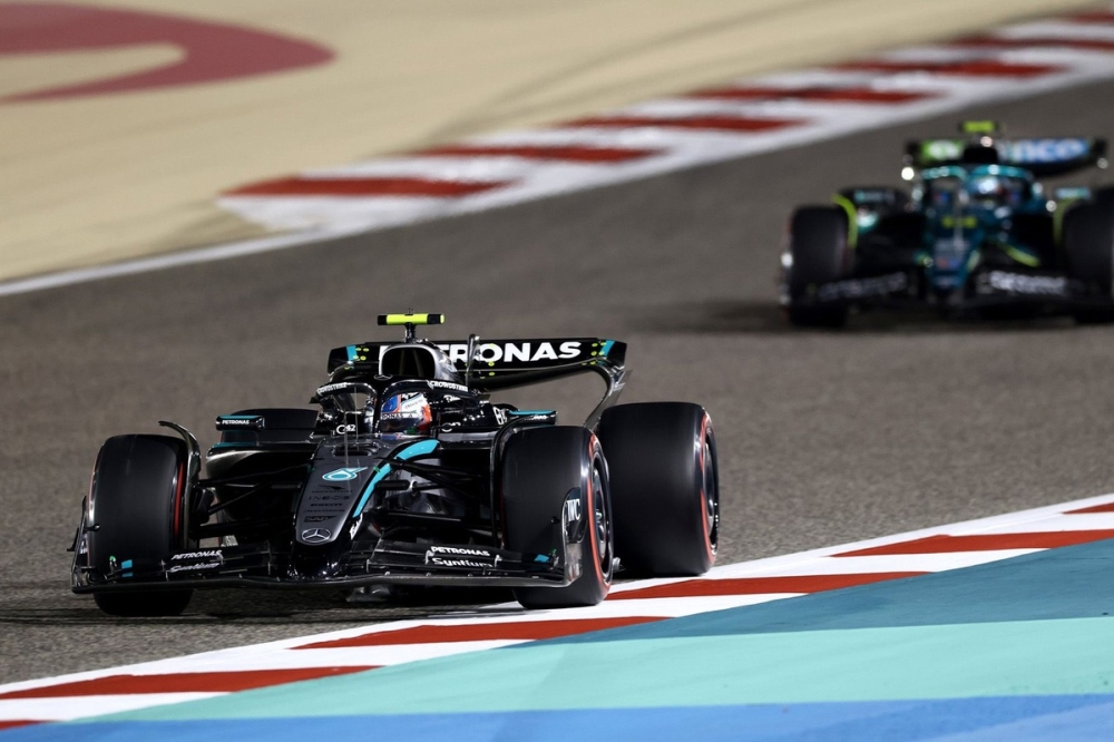 Russell et Antonelli pénalisés sur la grille de départ du GP de Bahreïn