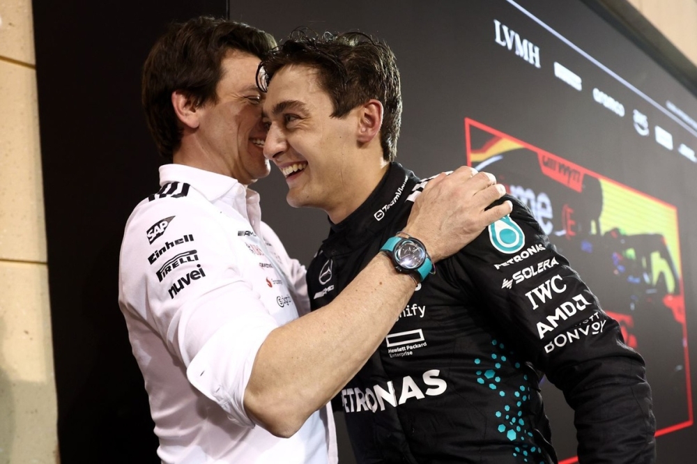 George Russell proche d'une prolongation de contrat chez Mercedes