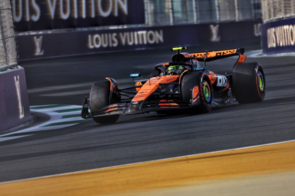 Lando Norris écrase la concurrence en EL3 : McLaren intouchable avant les qualifs à Djeddah