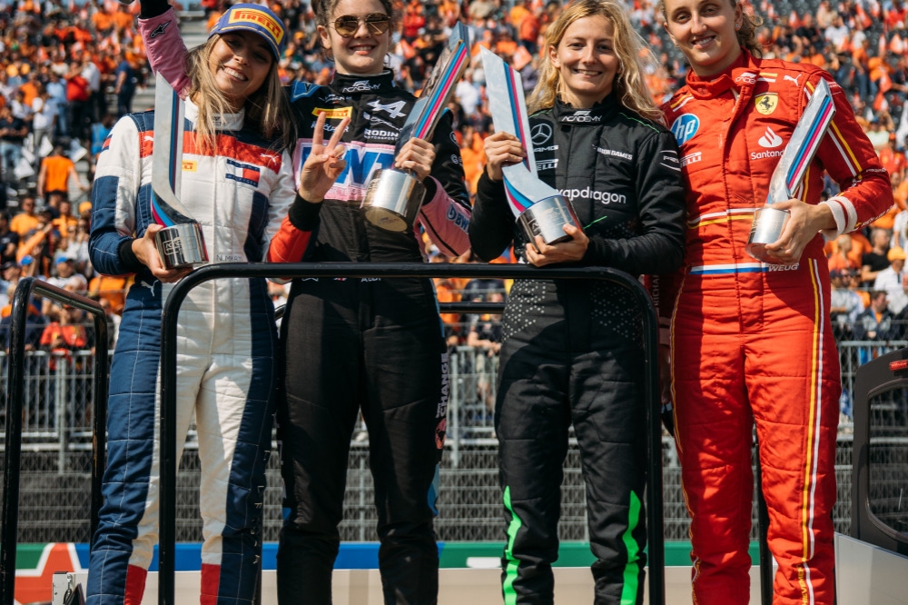 La F1 Academy débarque sur Netflix, sans filtre