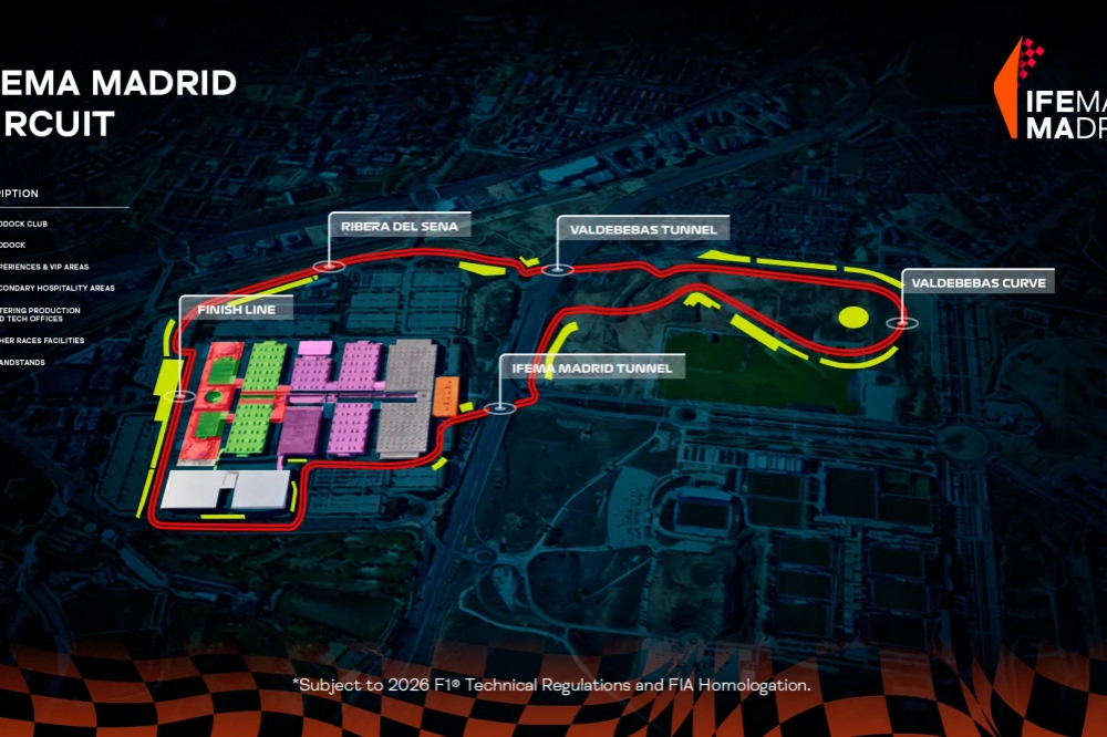 Madrid dévoile le tracé du Madring, futur théâtre du Grand Prix d'Espagne