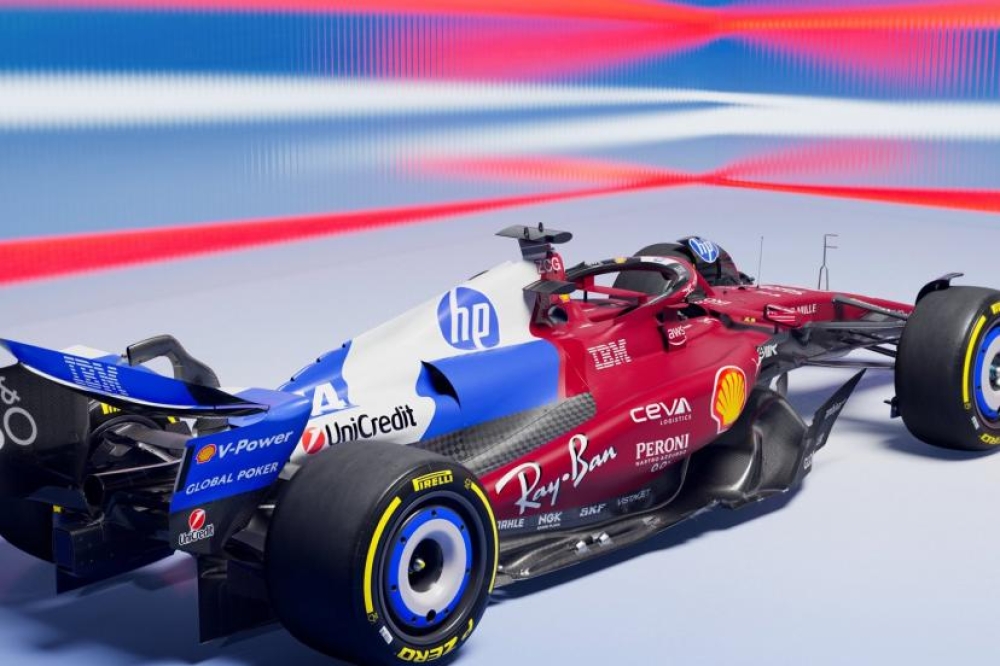 Ferrari dévoile une livrée bleu-blanc-rouge pour le Grand Prix de Miami