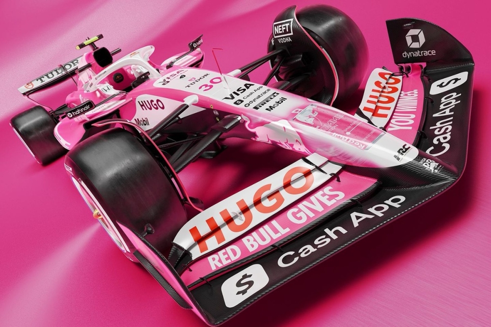 Racing Bulls s'offre une livrée magenta au GP de Miami !