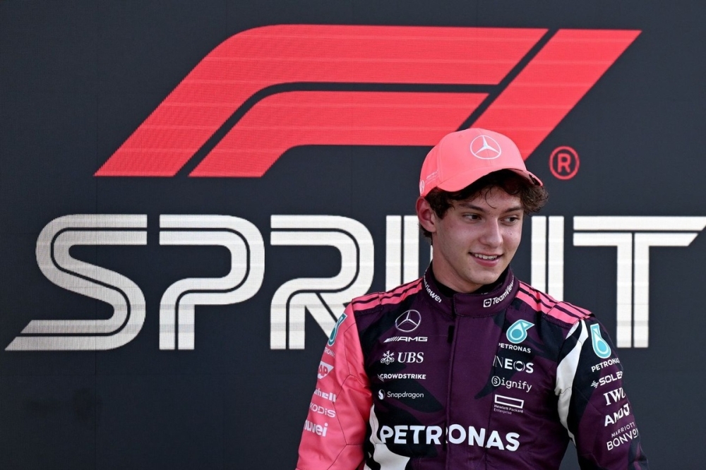 La performance record d'Antonelli, à seulement 18 ans