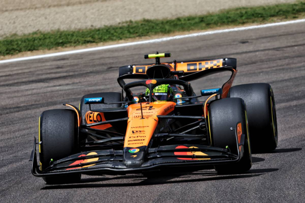 Lando Norris frappe fort à Imola : McLaren domine les EL3, Max Verstappen reste en embuscade