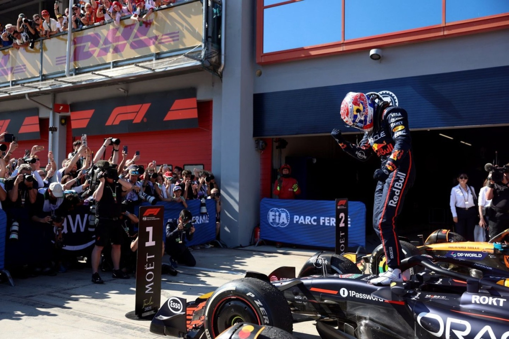 Verstappen vainqueur : 