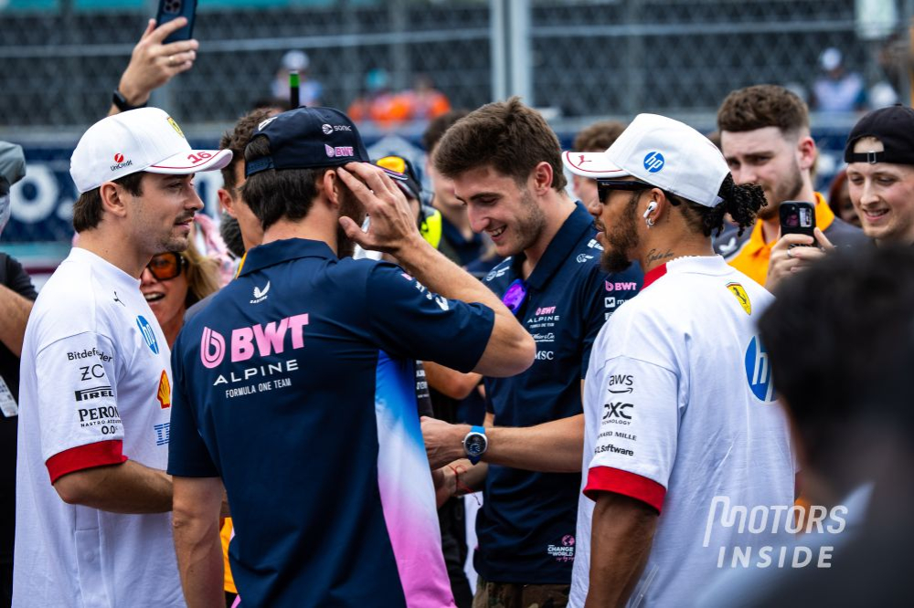 Les pilotes F1 réunis à Monaco pour le film 