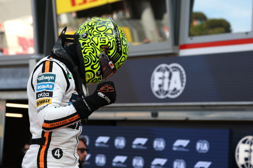 Norris en pole à Monaco : 