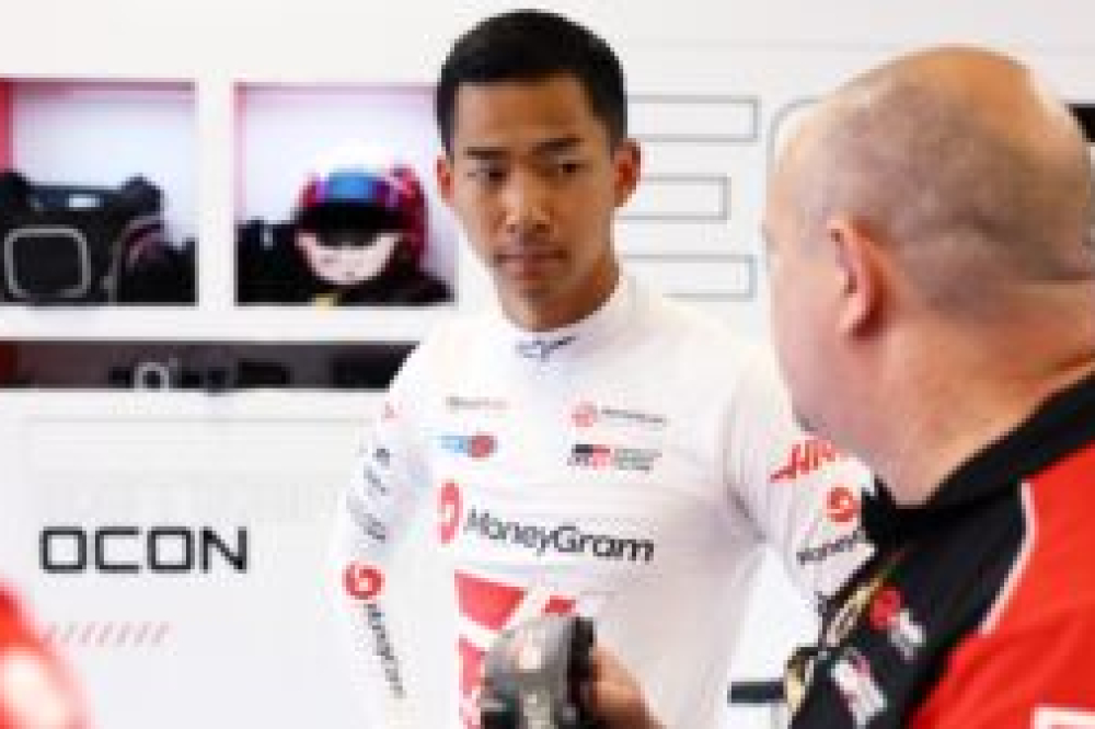 Haas confirme le remplacement d’Ocon par Hirakawa lors des EL1 du GP d’Espagne