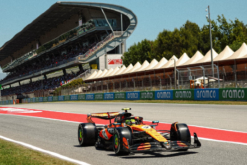 GP d’Espagne – Norris en tête lors des essais libres 1 à Barcelone