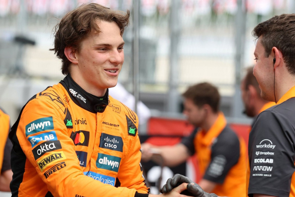 Piastri a encore de la marge : 