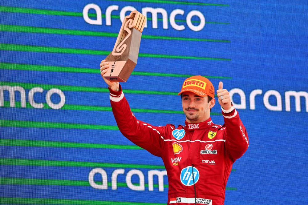 Le podium très opportuniste de Charles Leclerc