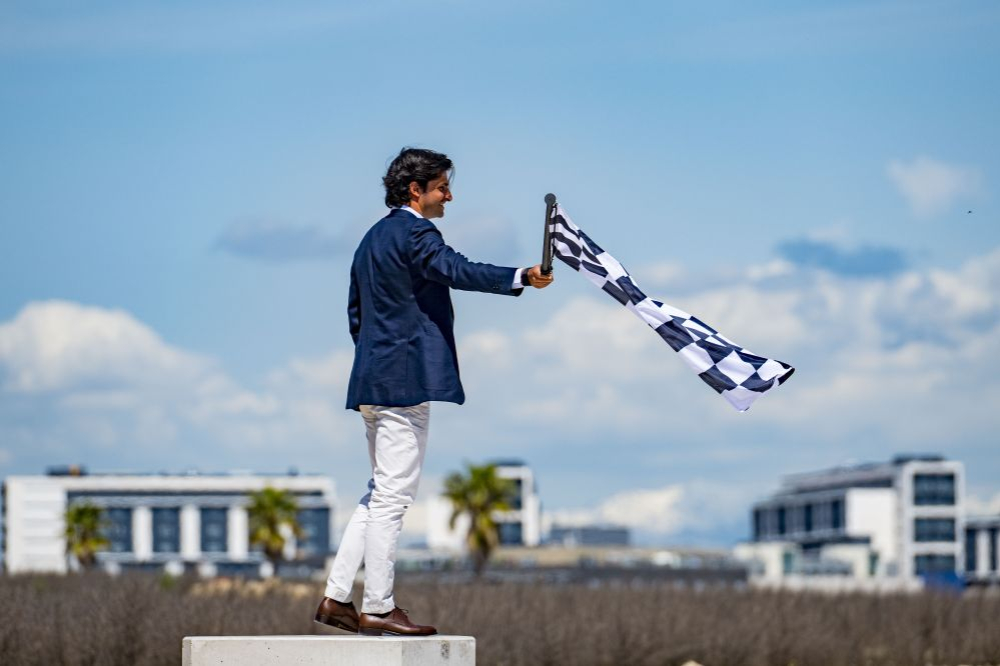 Roadshow avec Carlos Sainz à Madrid ce week-end pour lancer le futur Grand Prix d'Espagne