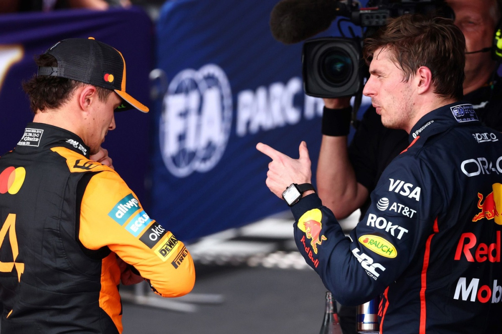 Norris voit Verstappen 
