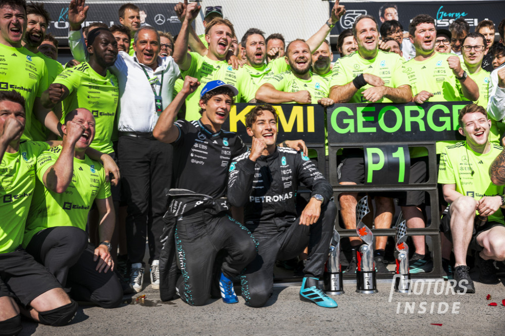 Kimi Antonelli « vraiment heureux » de décrocher son tout premier podium en F1