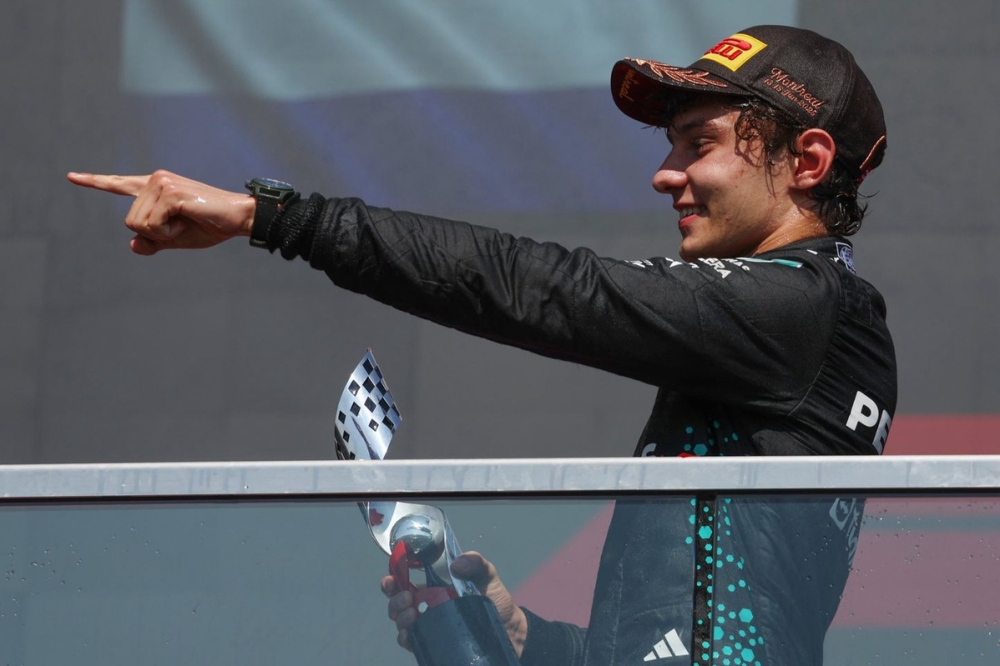 Premier podium en F1 pour Antonelli : 