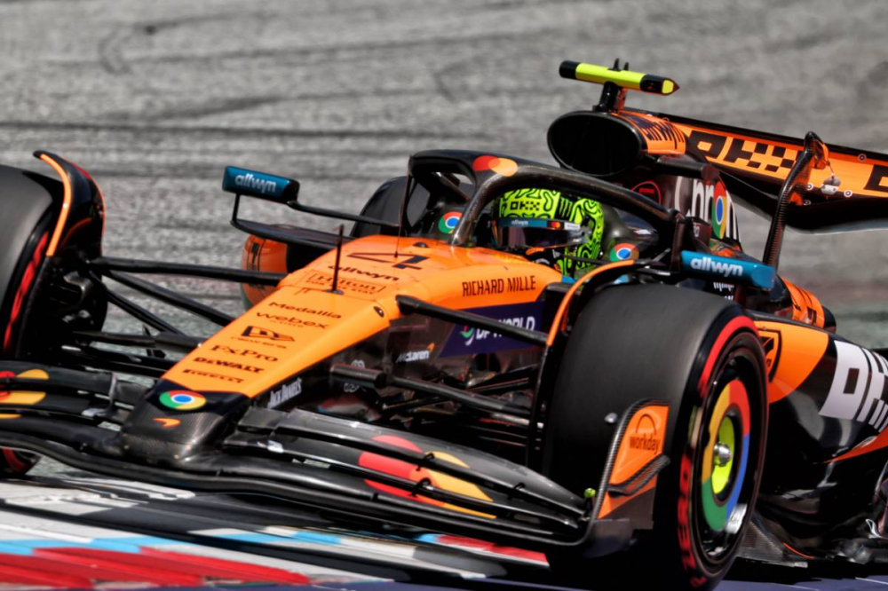 Lando Norris frappe fort avant les qualifications : meilleur temps des EL3 en Autriche
