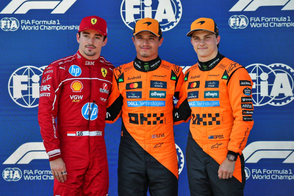 Lando Norris aux anges, Oscar Piastri frustré