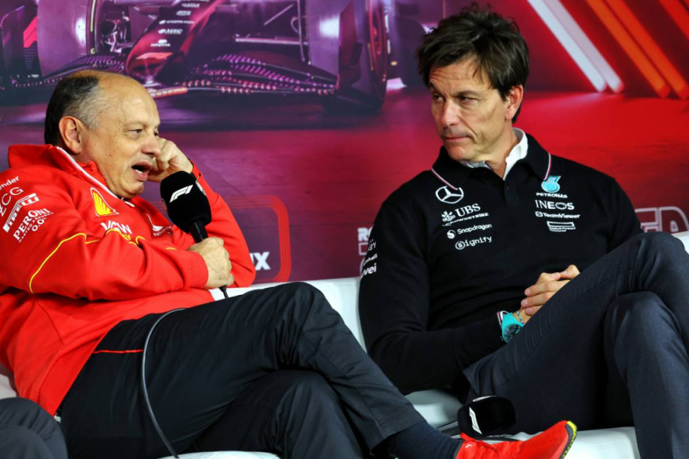 Ferrari doit faire confiance à Frédéric Vasseur, selon Toto Wolff