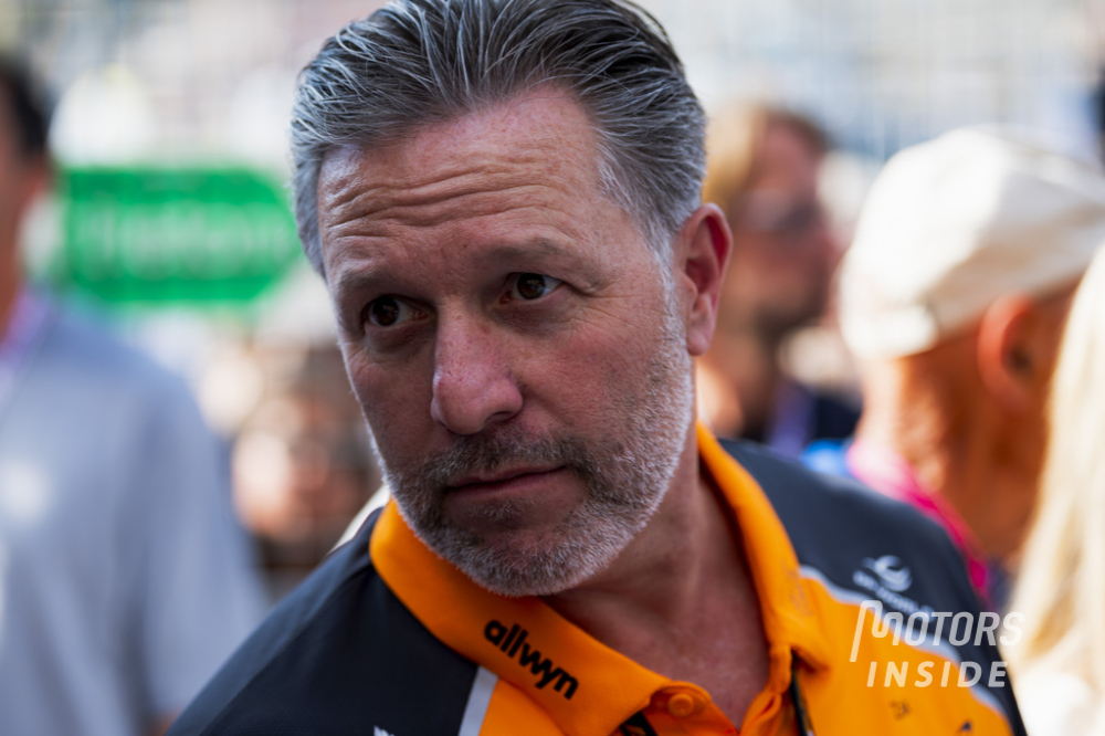 « Quand il y a de la fumée, il y a du feu » : Zak Brown sur les rumeurs Verstappen-Mercedes