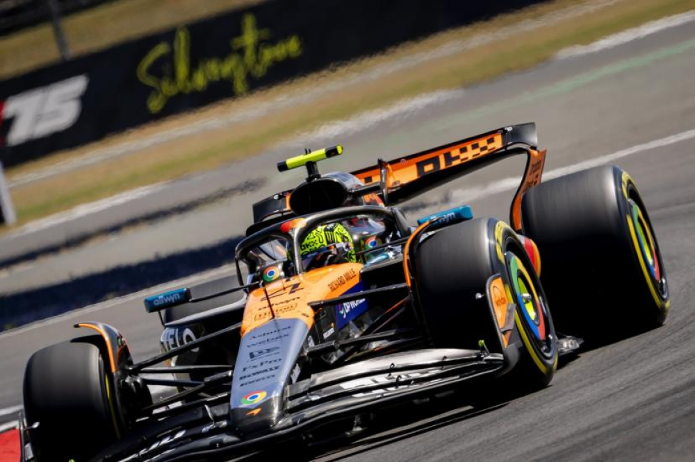 Lando Norris devance les Ferrari aux essais libres 2 du GP de Grande-Bretagne