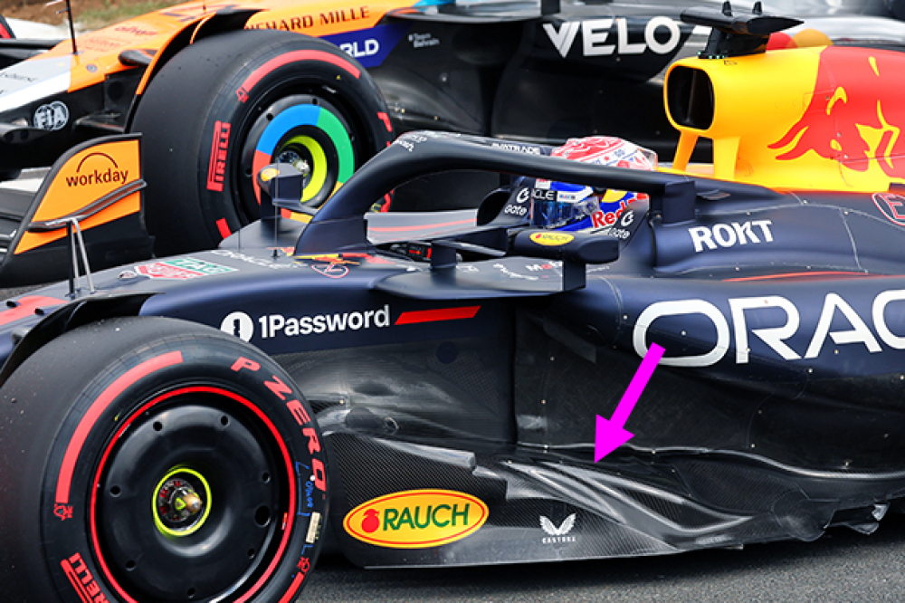 Red Bull : l'évolution qui pourrait offrir la victoire à Verstappen en Angleterre
