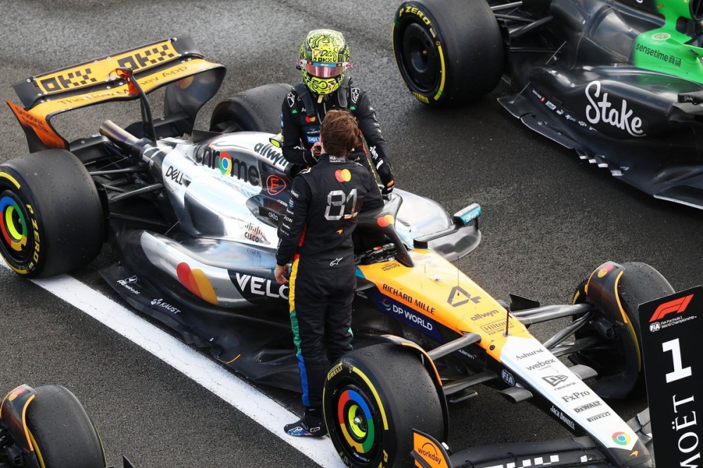 Championnat - Norris revient à huit points de Piastri, Verstappen distancé