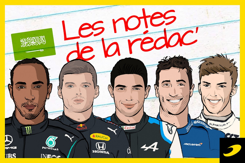 Les notes du Grand Prix d'Arabie saoudite 2021