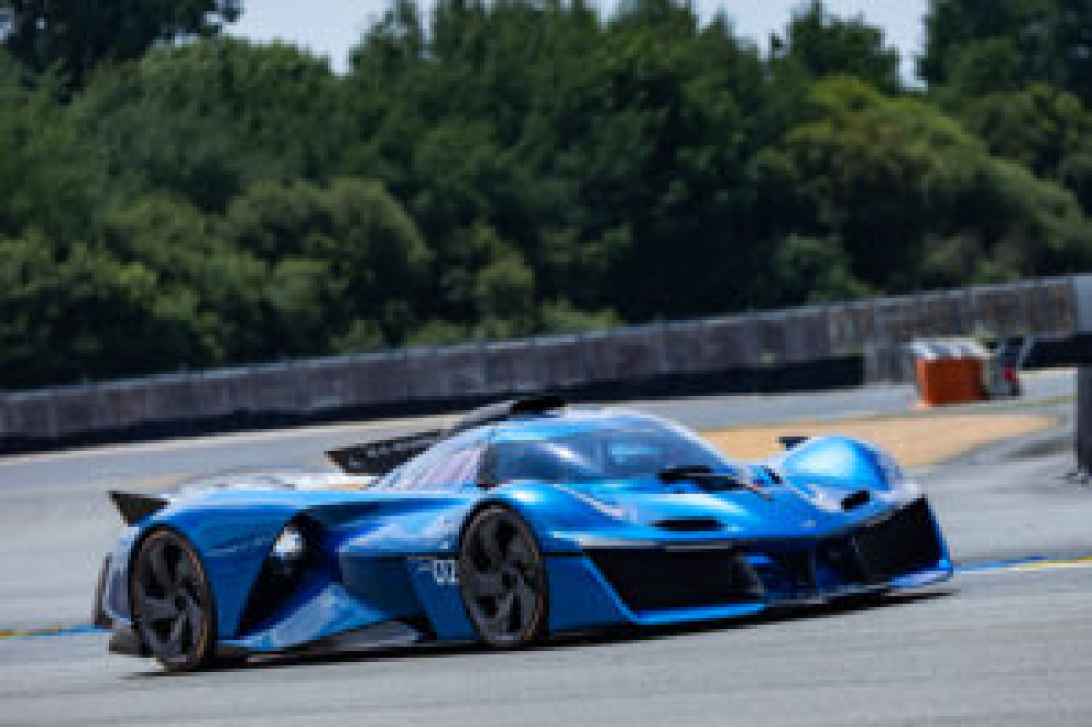 Alpine en a mis plein les yeux des spectateurs à Goodwood