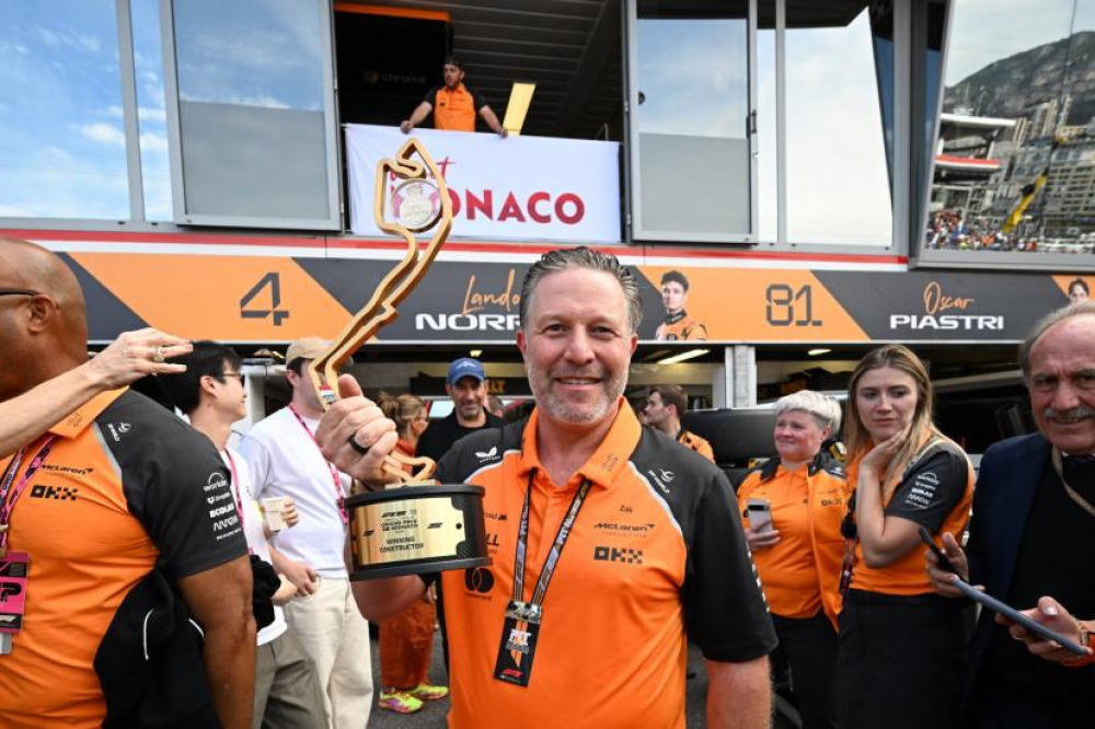 Zak Brown, patron de McLaren, pas surpris de l'éviction de Christian Horner de Red Bull