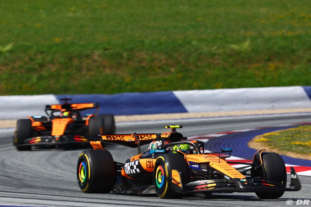 McLaren F1 vise un doublé à Spa en course et au Sprint