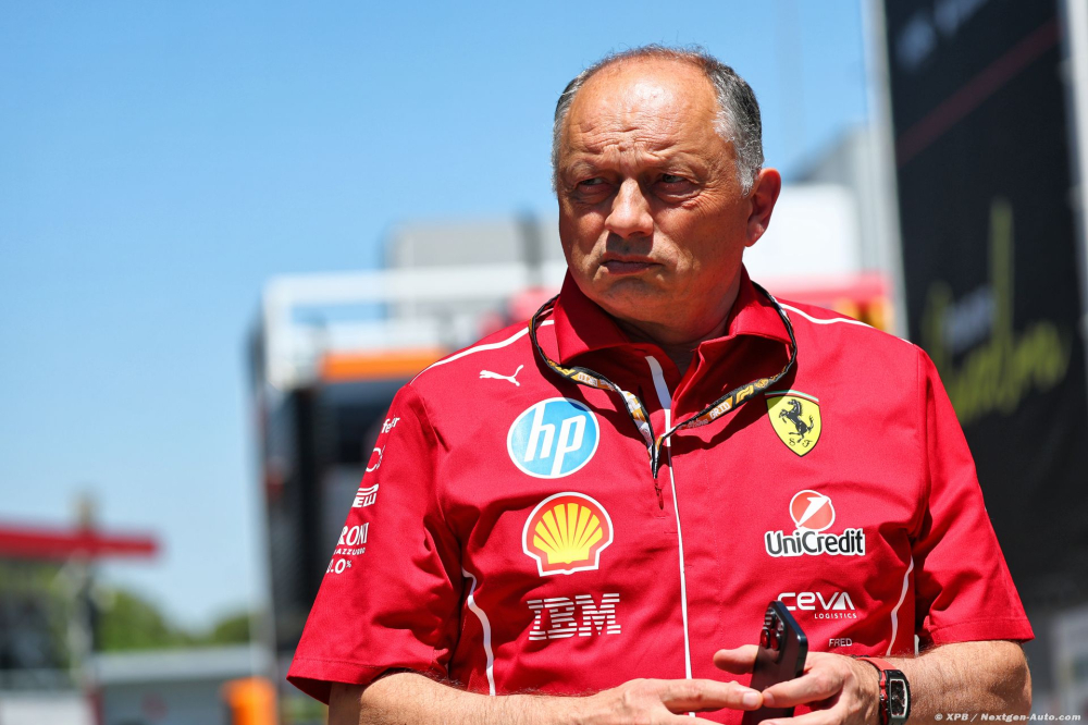 Ferrari a tranché concernant l'avenir de Vasseur à la tête de la Scuderia