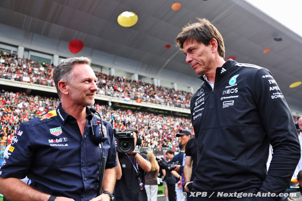 Wolff : Je dois faire attention, Horner pourrait débarquer à la FIA