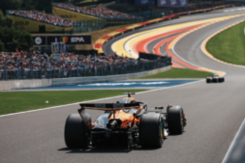 F1 – GP de Belgique : Piastri domine la seule séance d’essais libres à Spa