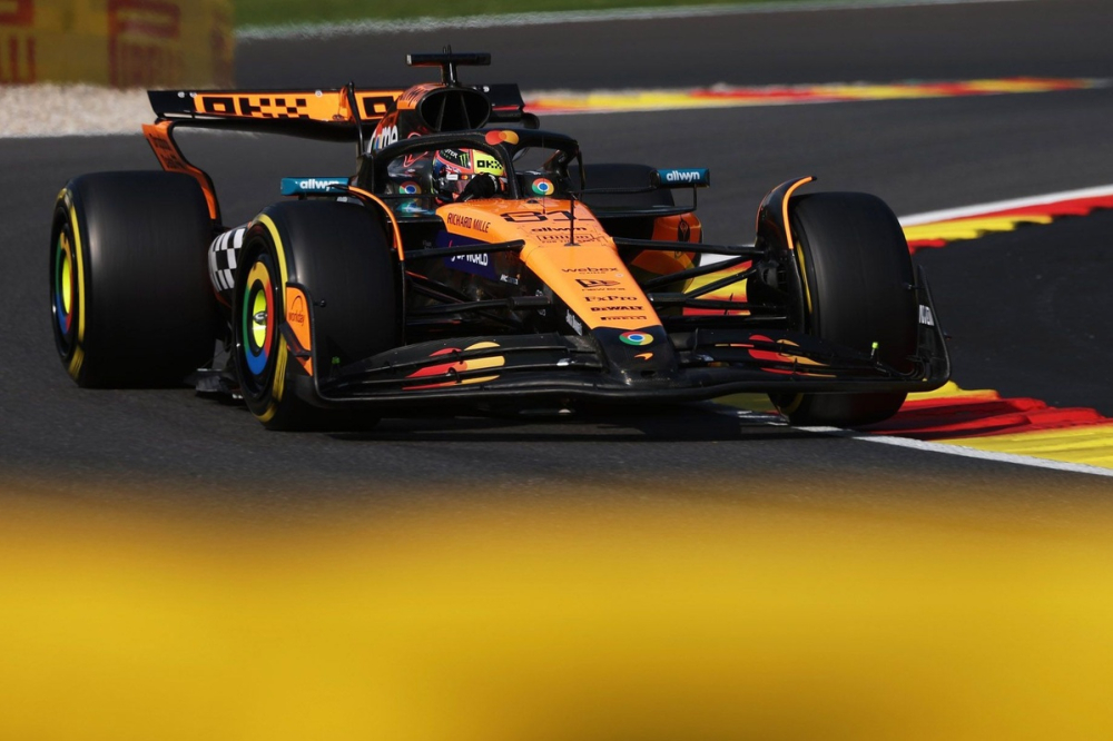 La grille de départ du sprint du GP de Belgique F1 2025