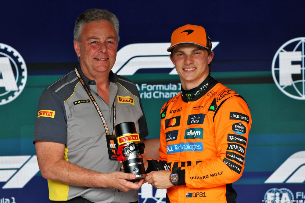 Piastri 's'est fait peur' mais sa 'confiance' l'a propulsé en pole du Sprint