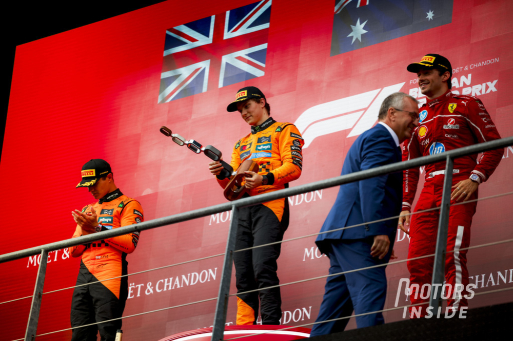 Oscar Piastri heureux de gagner sur l'un de ses circuits préférés