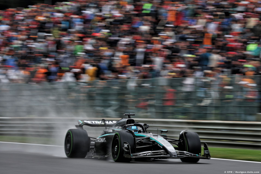 Mercedes F1 : 'Pas grand chose de positif à retenir' du week-end belge